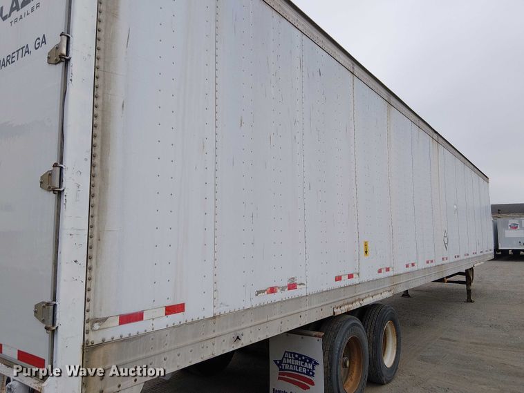 image for item FK0645 1999 Pines dry van trailer