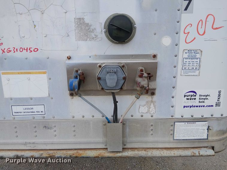 image for item FK0645 1999 Pines dry van trailer