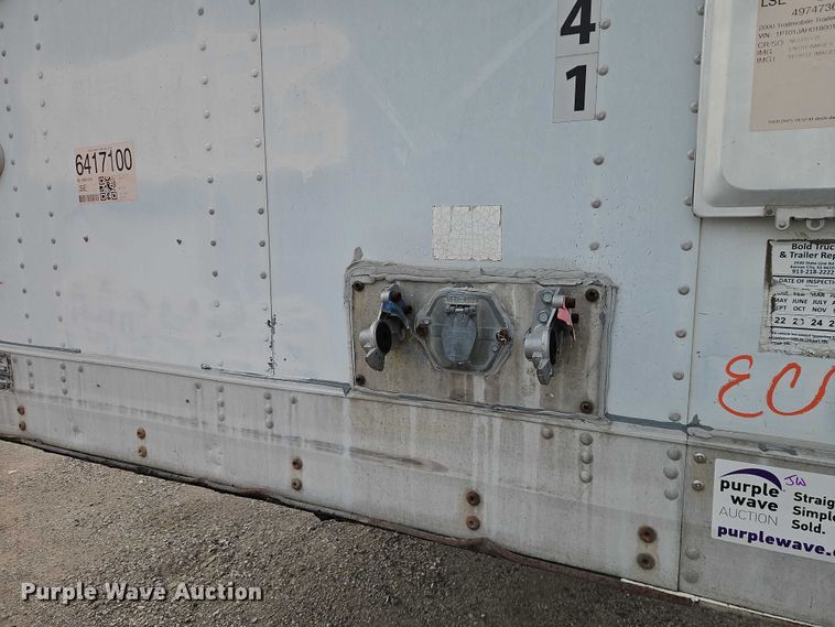 image for item FK0654 2001 Trailmobile dry van trailer
