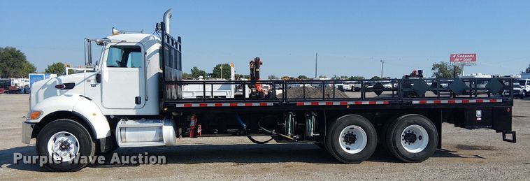 image for item NU9728 2008 Peterbilt 340 flatbed truck