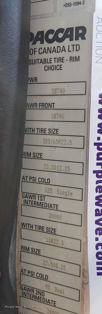 image for item NU9728 2008 Peterbilt 340 flatbed truck