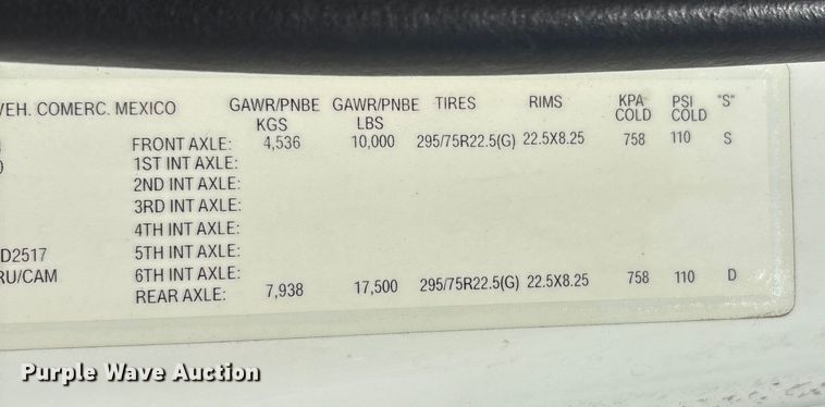 image for item YA0793 2019 Freightliner Business Class M2 box truck