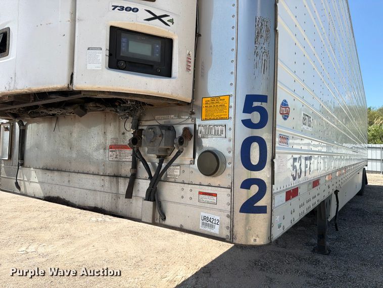 image for item YA0978 2018 Utility VS2RA refrigerated van trailer