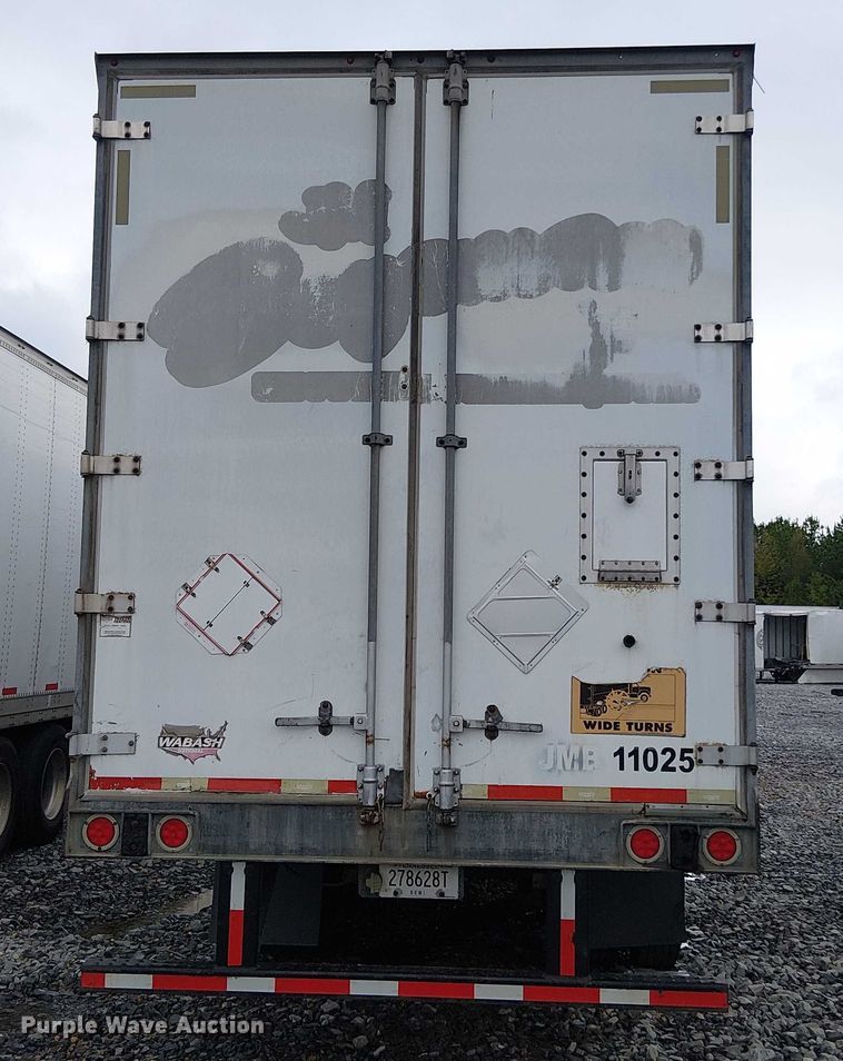 image for item YA1083 2012 Wabash DVCVHSA dry van trailer
