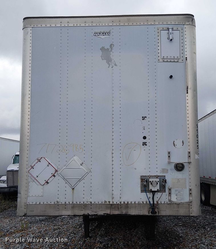 image for item YA1083 2012 Wabash DVCVHSA dry van trailer