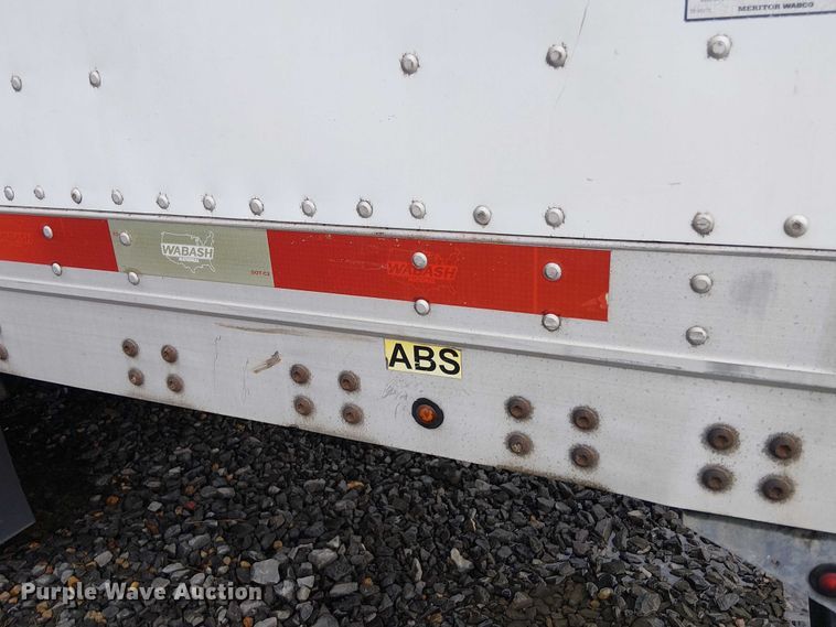 image for item YA1083 2012 Wabash DVCVHSA dry van trailer