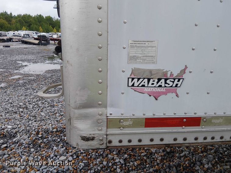 image for item YA1083 2012 Wabash DVCVHSA dry van trailer