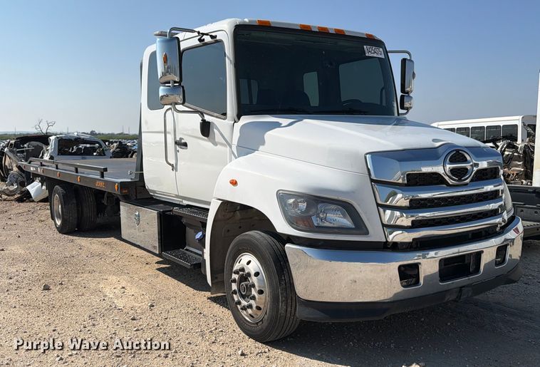 image for item YA1191 2023 Hino L7 Crew Cab rollback truck