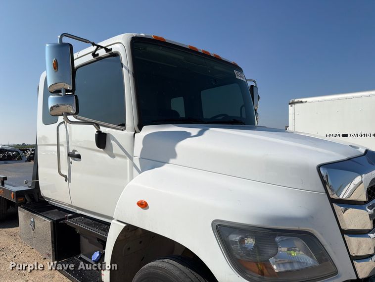 image for item YA1191 2023 Hino L7 Crew Cab rollback truck