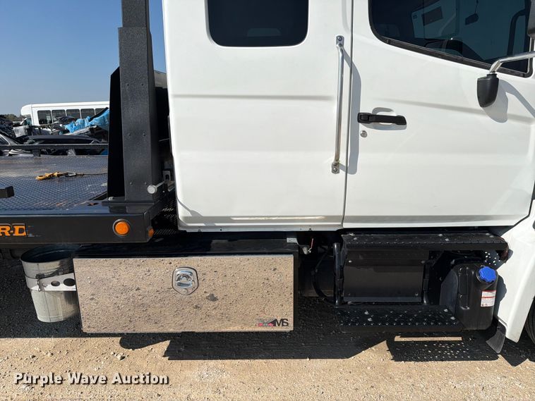 image for item YA1191 2023 Hino L7 Crew Cab rollback truck