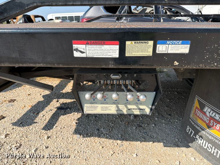 image for item YA1191 2023 Hino L7 Crew Cab rollback truck