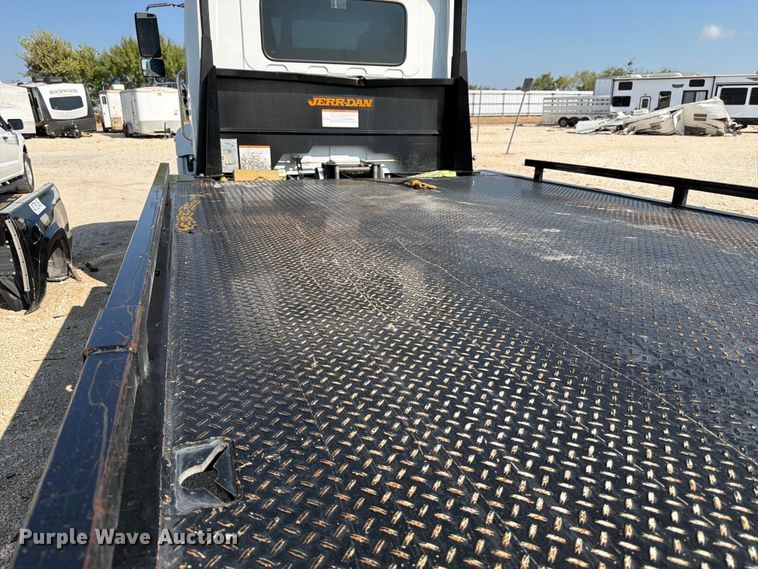 image for item YA1191 2023 Hino L7 Crew Cab rollback truck