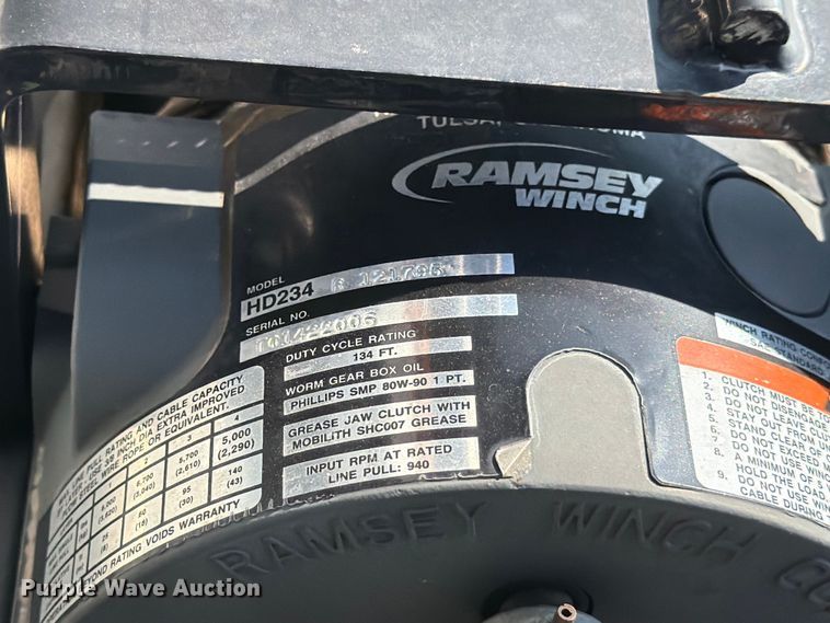 image for item YA1191 2023 Hino L7 Crew Cab rollback truck