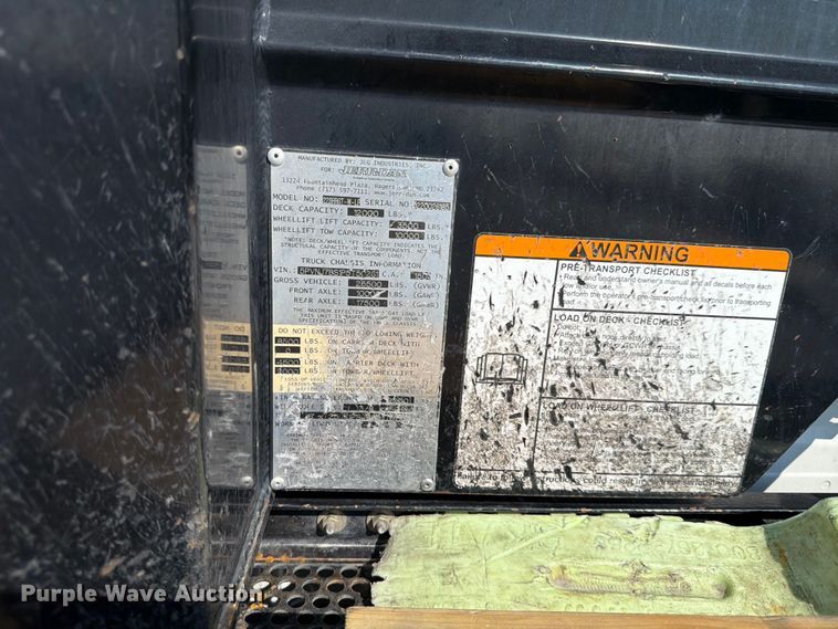 image for item YA1191 2023 Hino L7 Crew Cab rollback truck