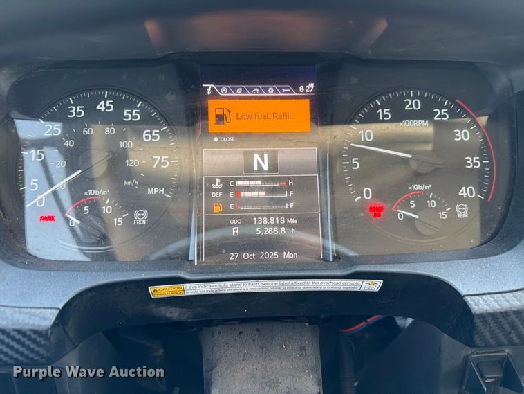 image for item YA1191 2023 Hino L7 Crew Cab rollback truck