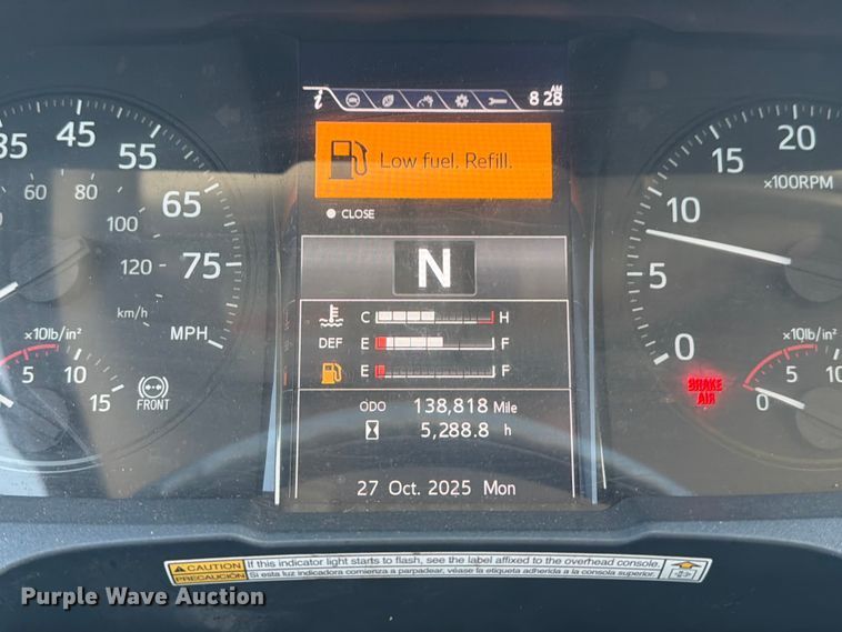 image for item YA1191 2023 Hino L7 Crew Cab rollback truck