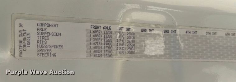 image for item YA1227 2016 Freightliner Cascadia semi truck