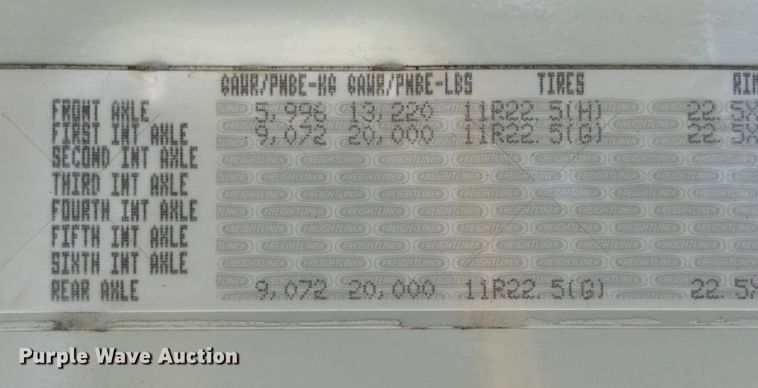 image for item YA1227 2016 Freightliner Cascadia semi truck