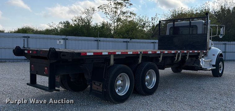 image for item YA1239 2023 Peterbilt 348 flatbed truck