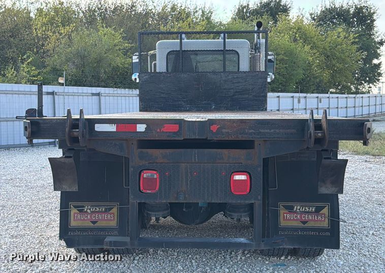 image for item YA1239 2023 Peterbilt 348 flatbed truck