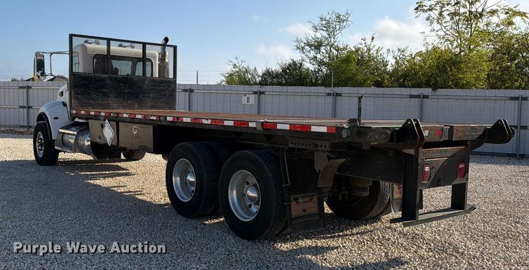 image for item YA1239 2023 Peterbilt 348 flatbed truck