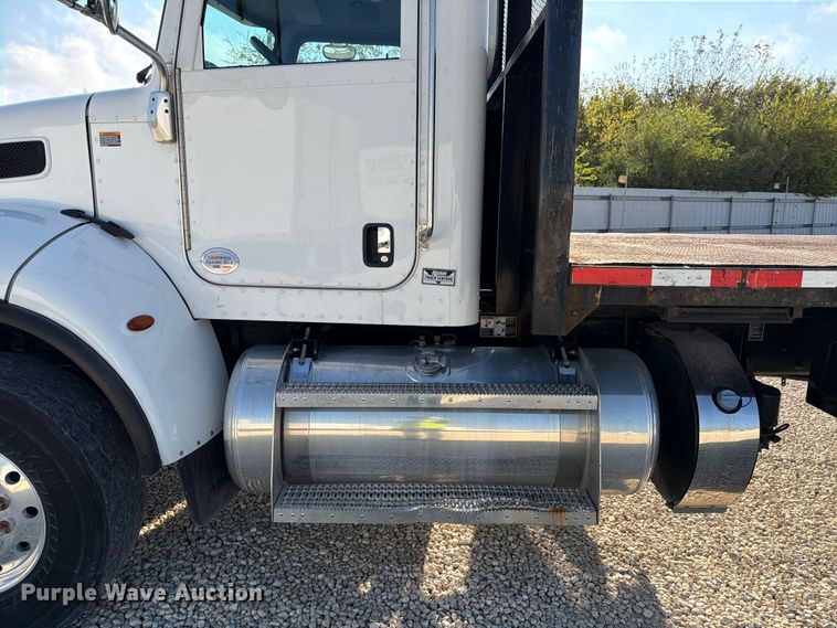 image for item YA1239 2023 Peterbilt 348 flatbed truck