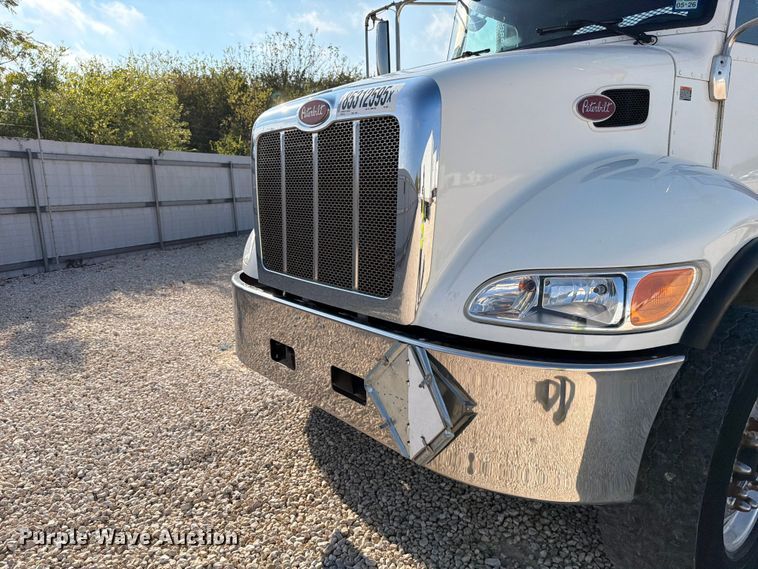 image for item YA1239 2023 Peterbilt 348 flatbed truck