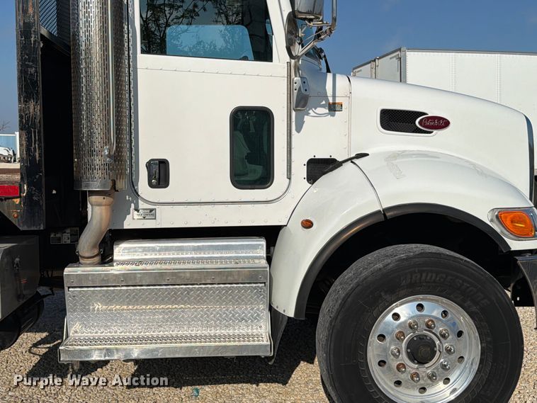 image for item YA1239 2023 Peterbilt 348 flatbed truck