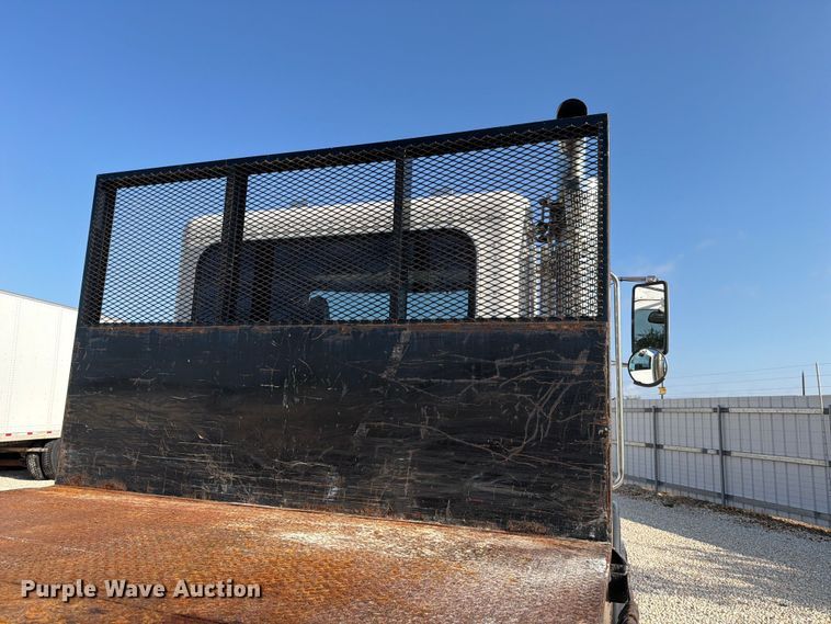 image for item YA1239 2023 Peterbilt 348 flatbed truck