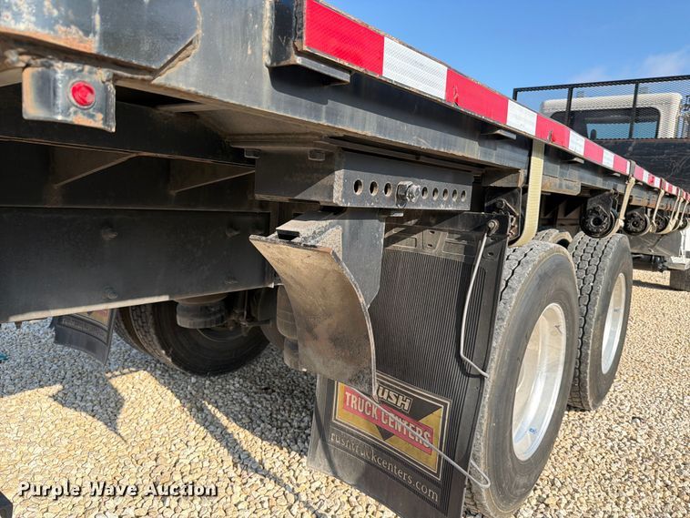 image for item YA1239 2023 Peterbilt 348 flatbed truck