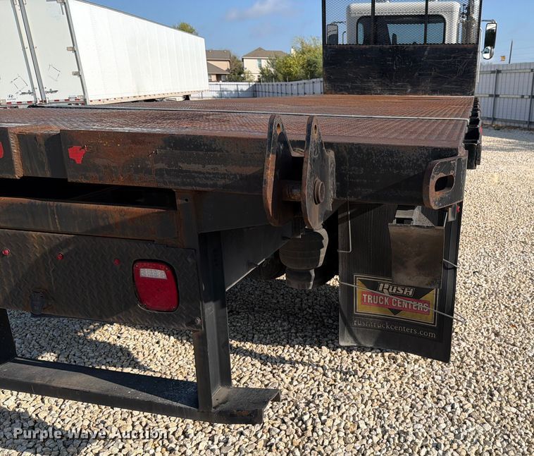 image for item YA1239 2023 Peterbilt 348 flatbed truck