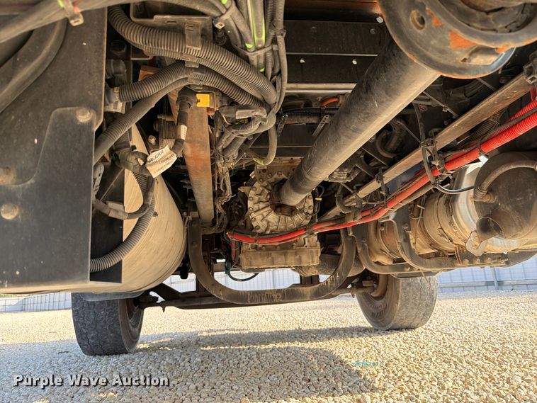 image for item YA1239 2023 Peterbilt 348 flatbed truck