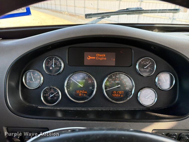 image for item YA1239 2023 Peterbilt 348 flatbed truck