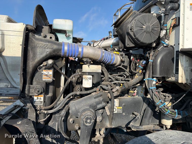 image for item YA1239 2023 Peterbilt 348 flatbed truck