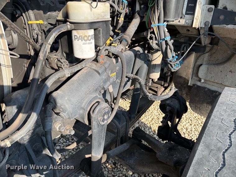 image for item YA1239 2023 Peterbilt 348 flatbed truck