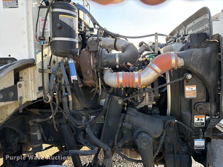 image for item YA1239 2023 Peterbilt 348 flatbed truck