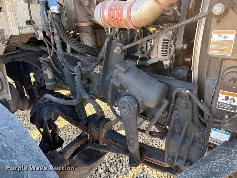 image for item YA1239 2023 Peterbilt 348 flatbed truck