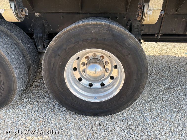 image for item YA1239 2023 Peterbilt 348 flatbed truck