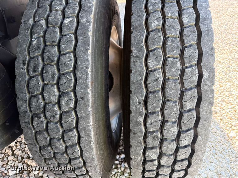 image for item YA1239 2023 Peterbilt 348 flatbed truck