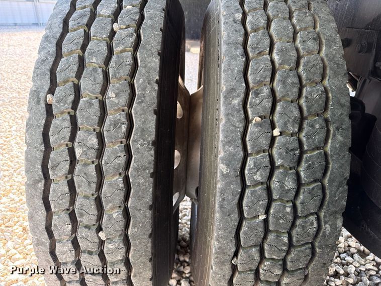 image for item YA1239 2023 Peterbilt 348 flatbed truck