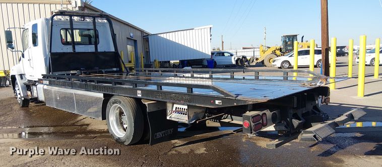 image for item YA1266 2022 Hino 258/268 Crew Cab rollback truck