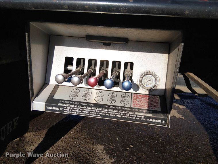 image for item YA1266 2022 Hino 258/268 Crew Cab rollback truck