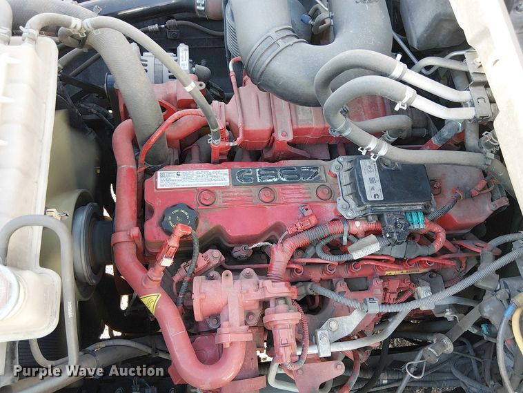 image for item YA1266 2022 Hino 258/268 Crew Cab rollback truck