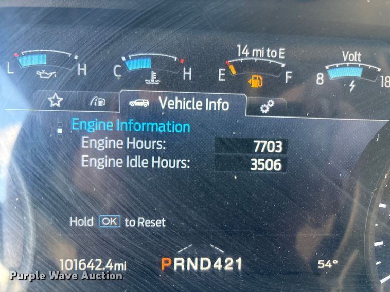 image for item YA1303 2020 Ford F59 delivery truck