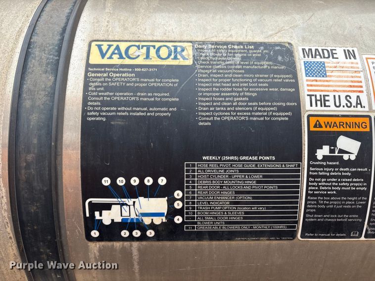 image for item YA1443 2007 Sterling L7500 sewer jetter truck