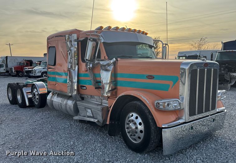 image for item YA1482 2025 Peterbilt 589 semi truck