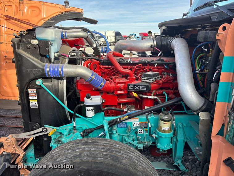 image for item YA1482 2025 Peterbilt 589 semi truck