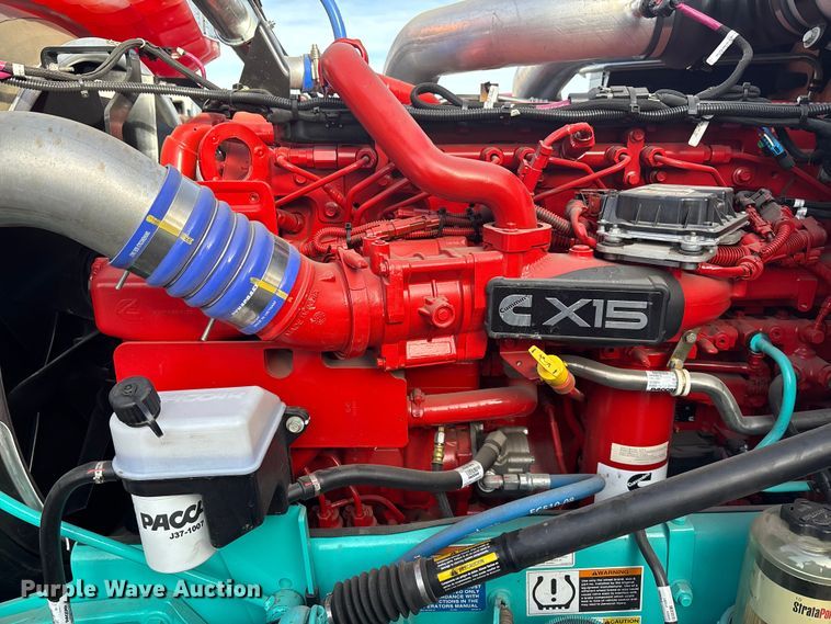 image for item YA1482 2025 Peterbilt 589 semi truck