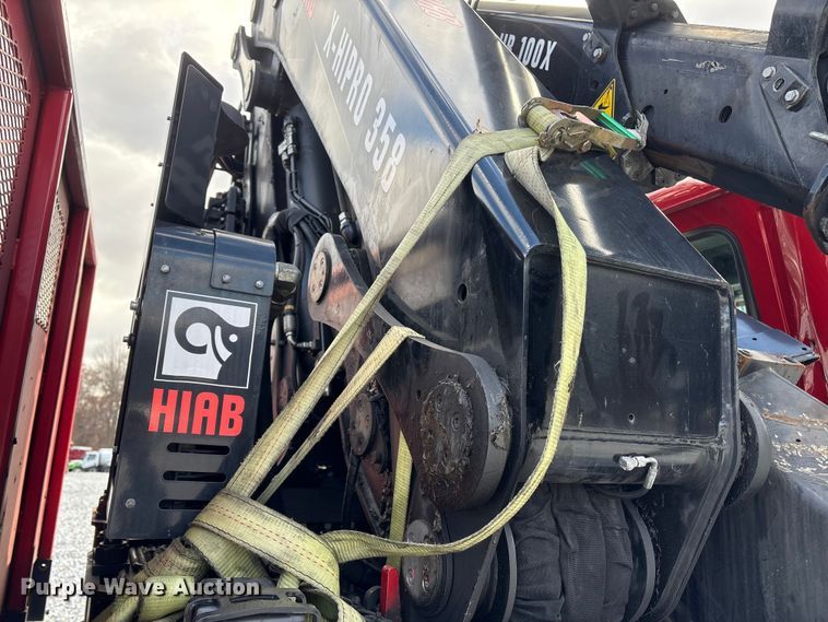 image for item YA1583 2022 Mack Granite crane truck