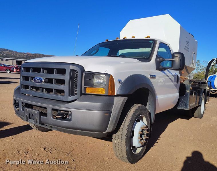 image for item BI9773 2006 Ford F450 Super Duty XL sewer rodder truck